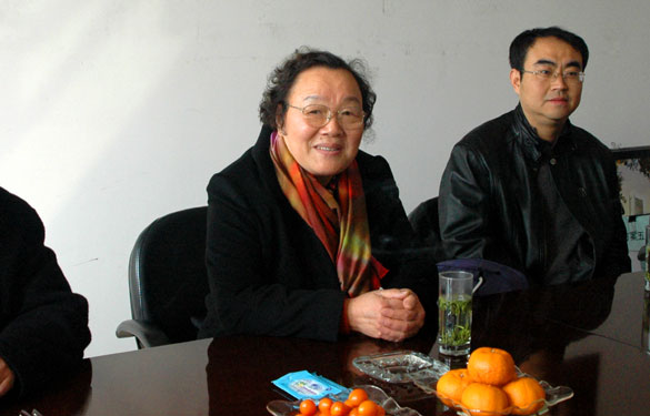 江苏省质量治理协会常务副会长浦振英一行来凯发k8集团调研