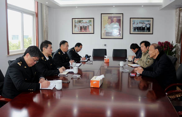 常州海关溧阳效劳处主任李旭敏一行来凯发k8电缆调研