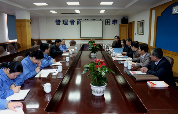 江苏省总工会副主席马永清一行来凯发k8电缆调研