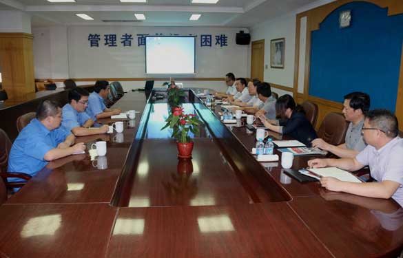 省经信委电力能源处向导一行来凯发k8电缆调研