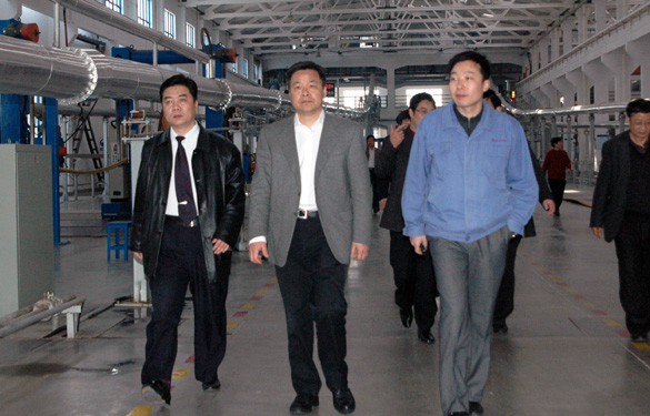 浙江省长兴县党政代表团一行百余人来凯发k8集团旅行考察