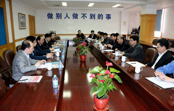 省质监局局长刘大旺一行来凯发k8集团调研指导