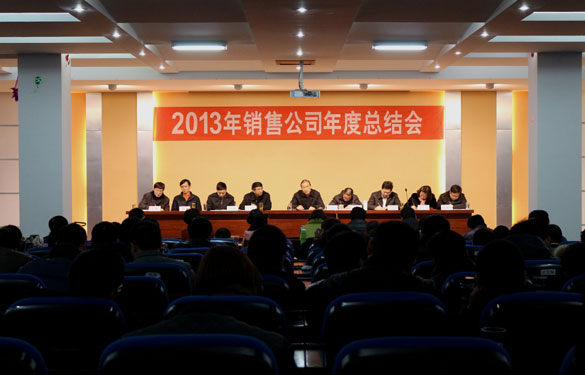 凯发k8集团召开2013年销售总结会暨2014年销售发动大会