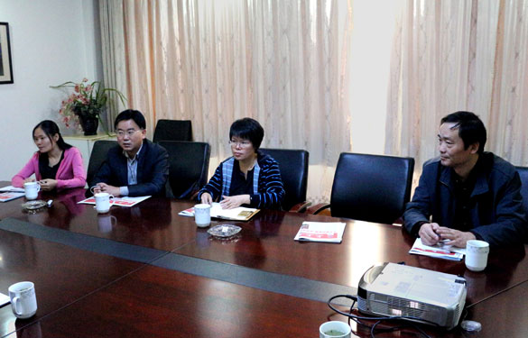 常州市人社局向导来凯发k8集团调研