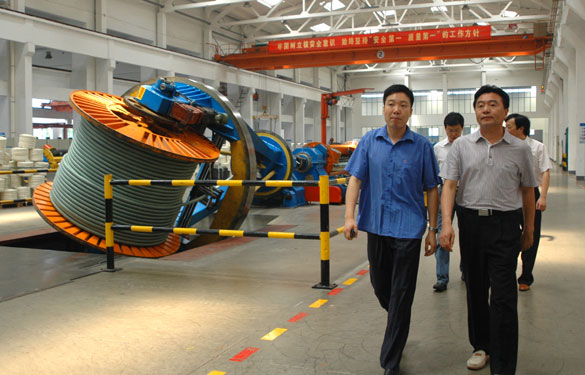 宝应县政协向导一行10余人来凯发k8集团旅行考察