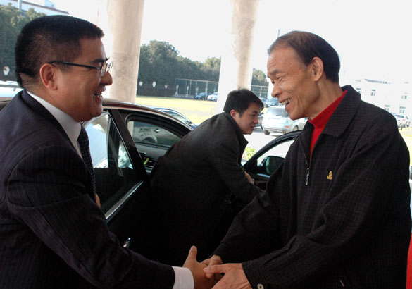 中国首善陈光标先生来访凯发k8集团