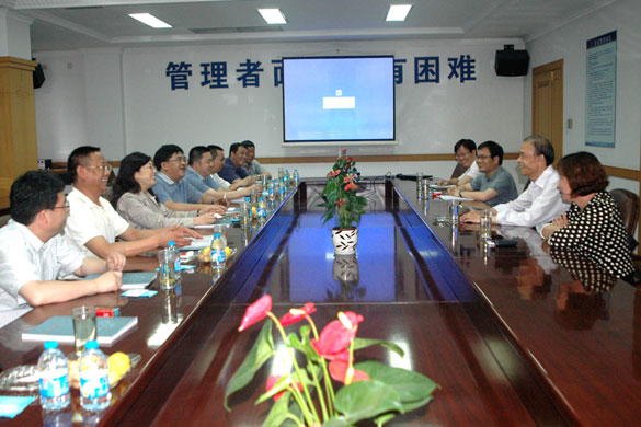 贵州盘江精煤股份有限公司向导来凯发k8集团考察