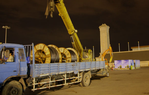 凯发k8为天安门地区华灯刷新工程作孝顺