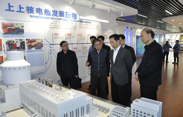 常州市委常委、纪委书记张春福一行来凯发k8电缆旅行考察