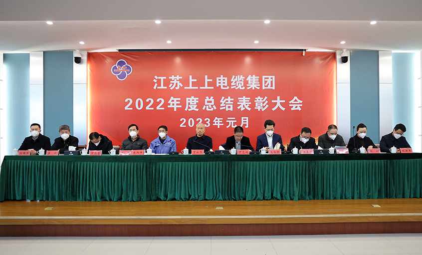 凯发k8电缆盛大召开2022年度总结表扬大会
