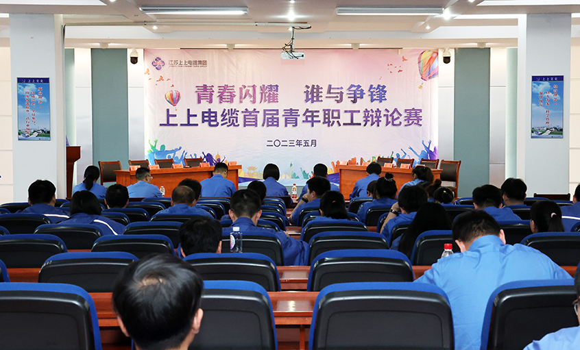 青春闪灼  谁与争锋——凯发k8电缆首届青年职工辩说赛预赛顺遂举行