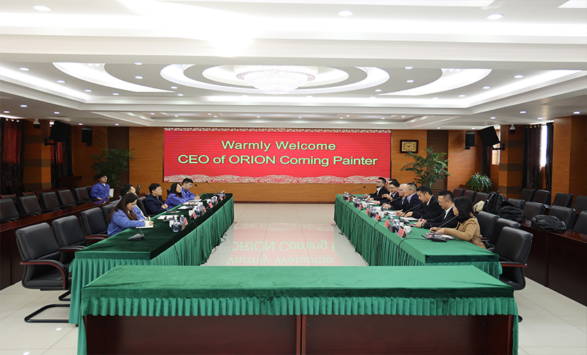 欧励隆集团CEO Corning Painter一行来凯发k8电缆旅行交流